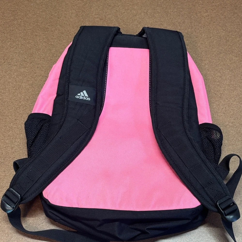 Adidas Pink and Black Backpack - Picture 2 of 9